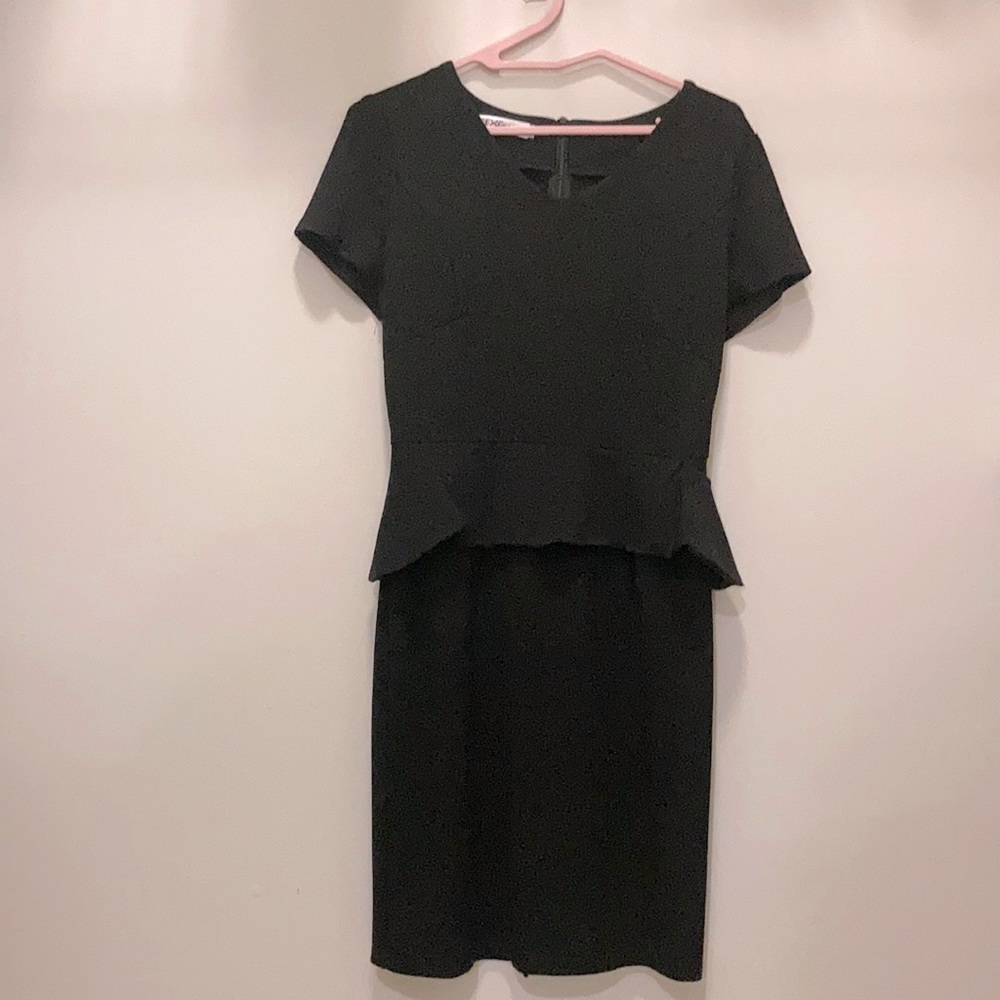 Black dress office attire